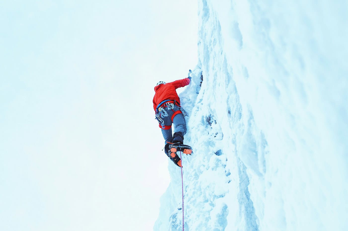 Activité à Val d'Isère - La cascade de glace
