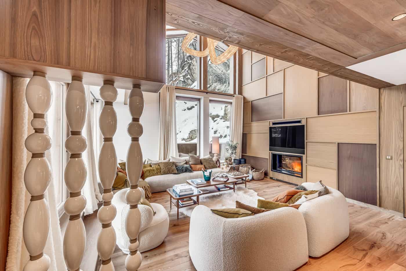 Chalet Des Légendes ‑ Living room