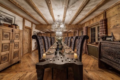 Chalet Le Rocher ‑ Salle à manger