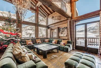 Chalet Le Rocher ‑ Salon